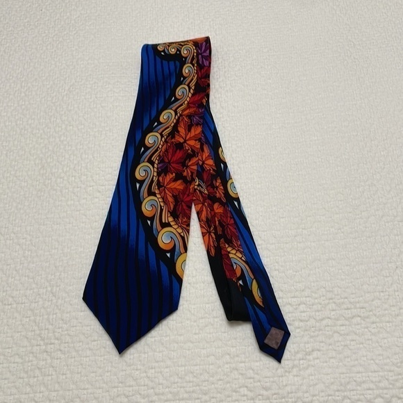 Rush Limbaugh No Boundaries Collection 100% Silk Tie—Colorful! Excellent Cond! - Picture 6 of 7